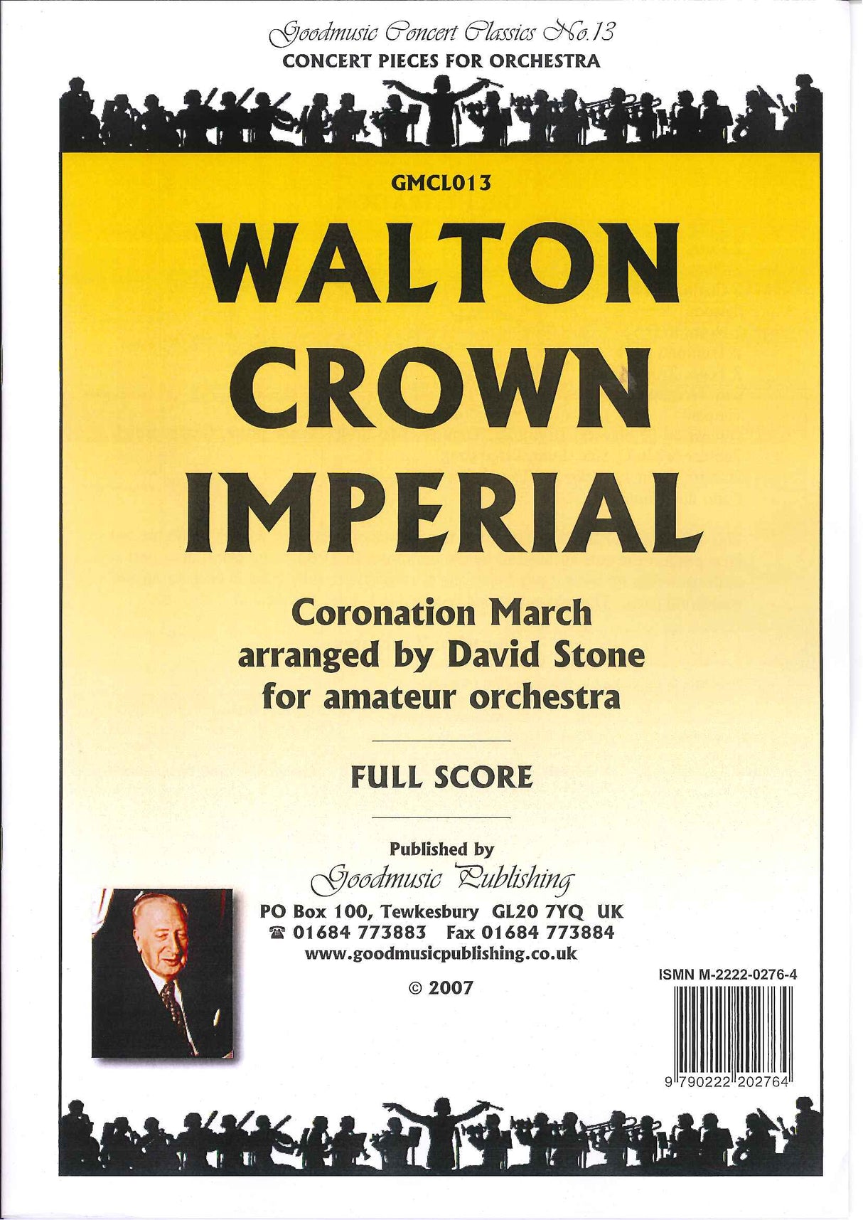 Walton, Crown Imperial (arr. Stone) (Oxford University Press/Goodmusic Pub.)