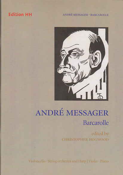 Messager, Barcarolle (Score; Vc/Vn,Pf) (Edition HH)