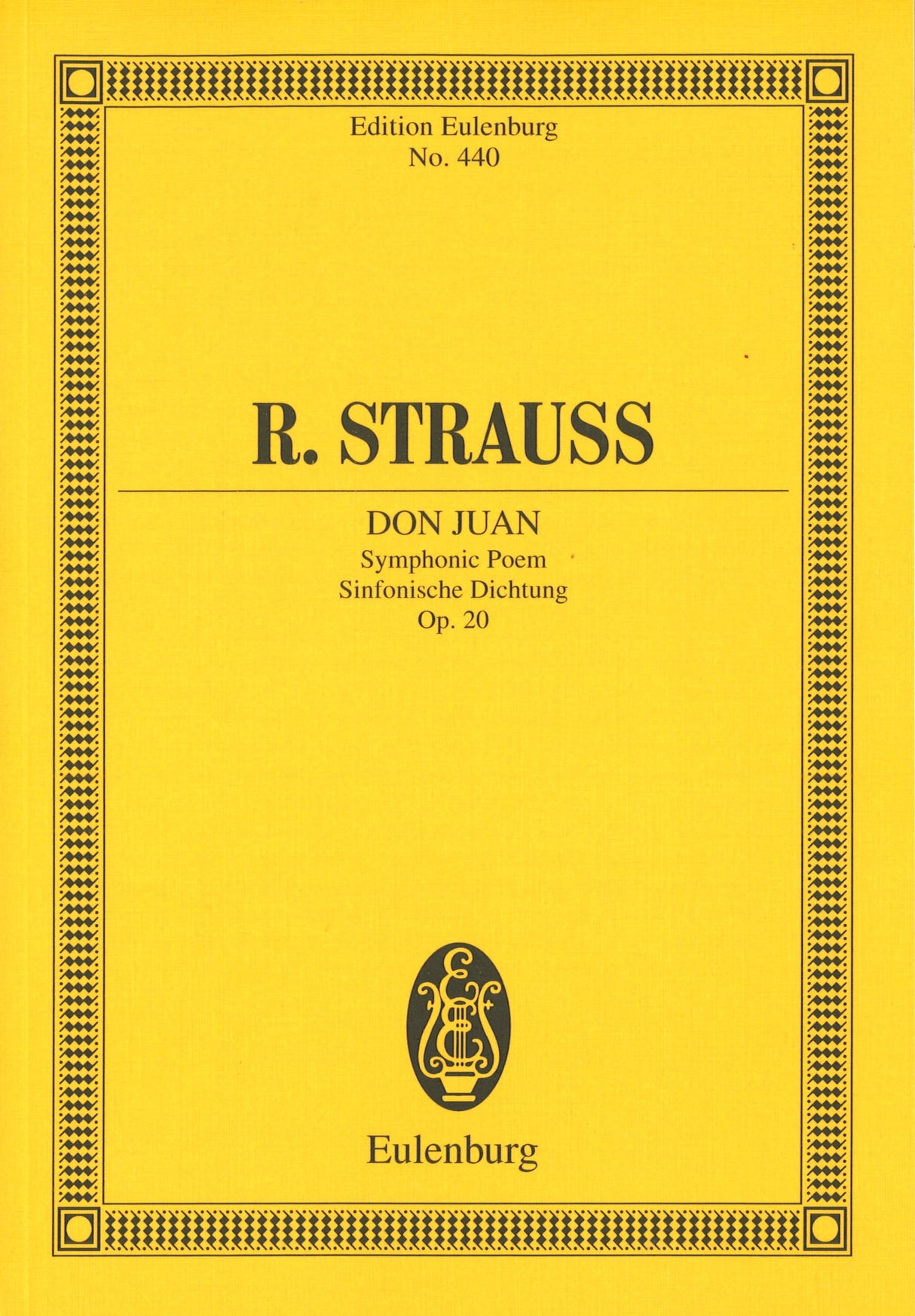 Strauss,R., op. 20 Don Juan (Eulenburg)