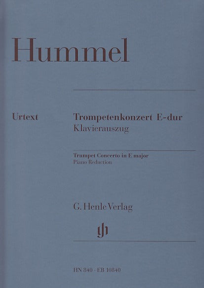 Hummel, Concerto in E/Eb major (Henle/Breitkopf)
