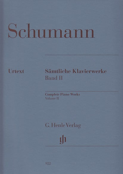 Schumann, Klavierwerke 2: op. 8-12 (Henle)
