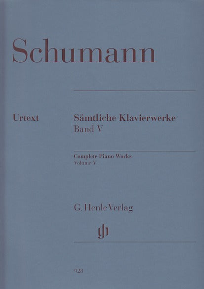 Schumann, Klavierwerke 5: op. 26-82 (Henle)