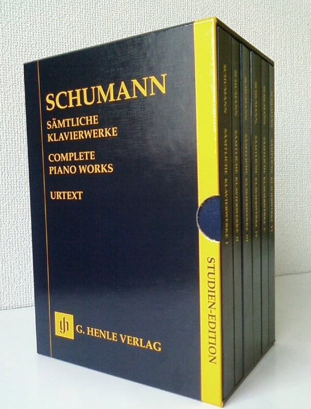 Schumann, Samtliche Klavierwerke (6v.) (Henle)