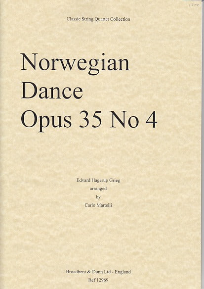 Grieg, Norwegian Dance op. 35/4 (Broadbent & Dunn)