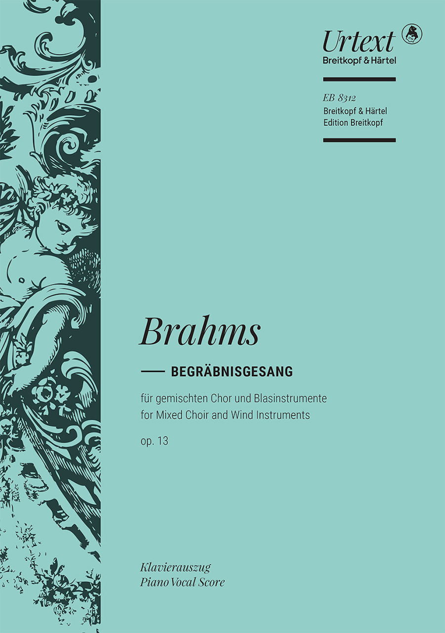 Brahms, Begrabnisgesang op. 13 [G] (Breitkopf)