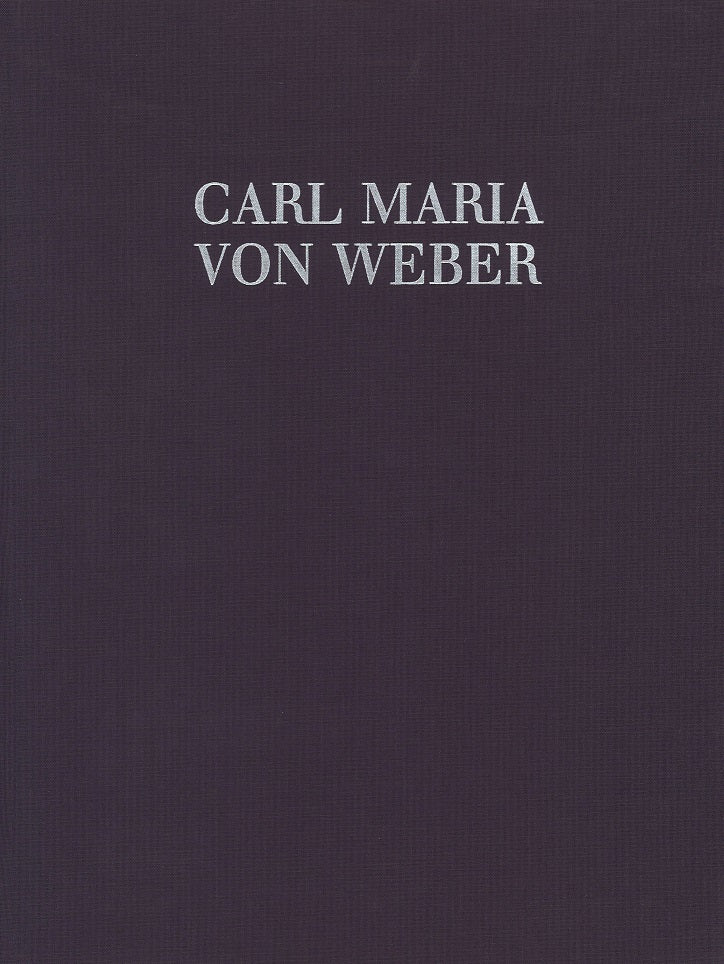 Weber, Samtliche Werke 3/11b (Schott)