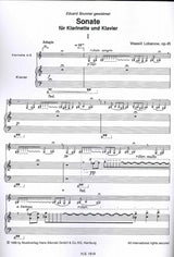 Lobanov, Sonata op. 45 (Sikorski)