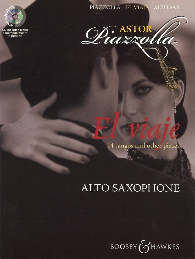 Piazzolla, El viaje (ASax,Pf: +CD) (Boosey)