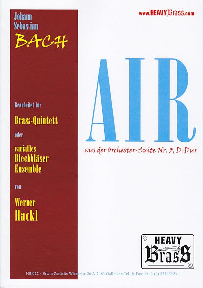 Bach, Air aus der Suite Nr. 3 (Heavy Brass)