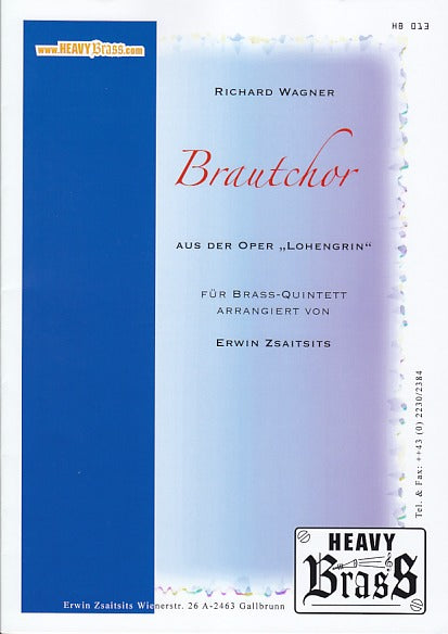 Wagner, Brautchor, aus 'Lohengrin' (Heavy Brass)