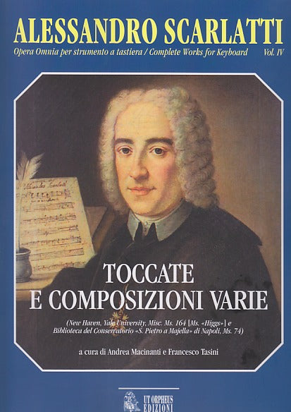 Scarlatti,A., Complete Works for Kbd 4 (Ut Orpheus)