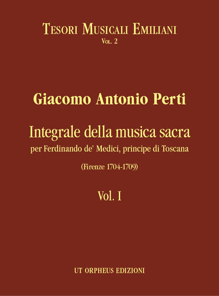 Perti, Integrale della musica sac... 1 (Ut Orpheus)