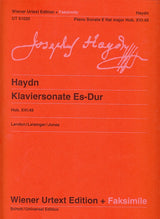 Haydn, Sonata Hob. 16/49 in Eb (+Facs) (Wiener Urtext Edition)