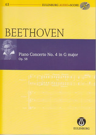 Beethoven, Concerto for Piano No. 4 +CD (Eulenburg)