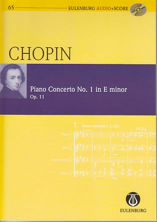 Chopin, Concerto for Piano No. 1 (+CD) (Eulenburg)