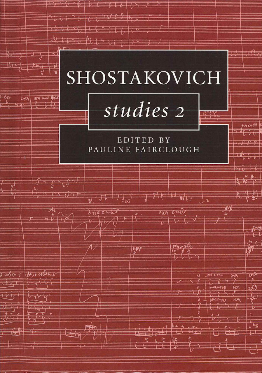 Fanning, Shostakovich Studies 2 (hard) (Cambridge University Press)