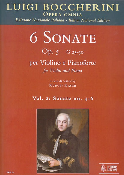 Boccherini, Sonatas op. 5, 2: G 28-30 (Ut Orpheus)