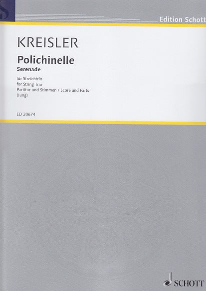 Kreisler, Polichinelle (Vn,Va,Vc) (Schott)