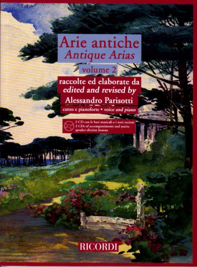 Arie antiche 2 (with 2CDs) (Ricordi)