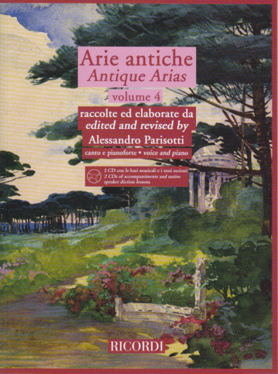 Arie antiche 4 (with 2CDs) (Ricordi)