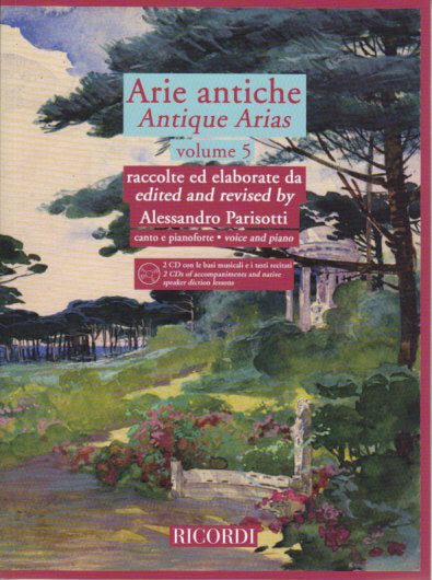 Arie antiche 5 (with 2CDs) (Ricordi)