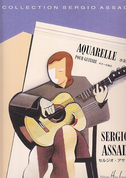 Assad, Aquarelle (Lemoine)