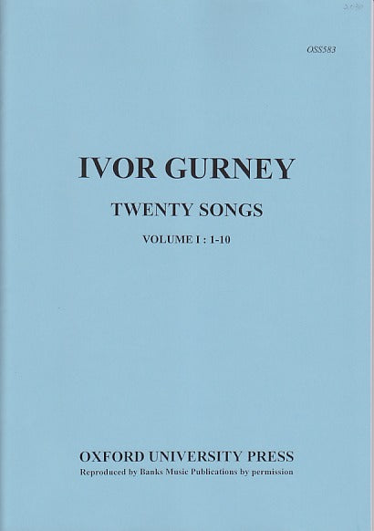 Gurney, Book of Songs 1 (Oxford University Press/Banks Music)