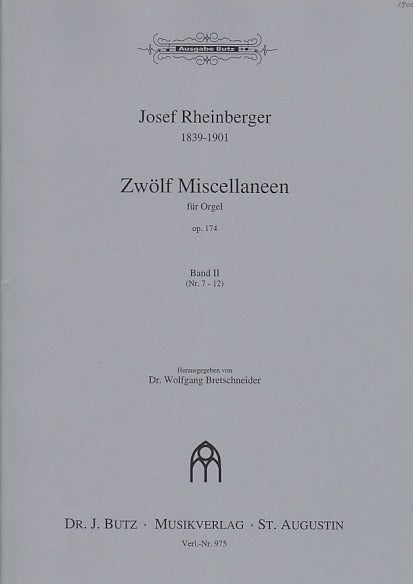 Rheinberger, Miscellaneen op. 174, 2 (Butz)