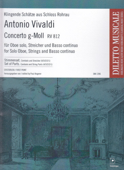 Vivaldi, Concerto in g RV 812 Stimmenset (Doblinger)