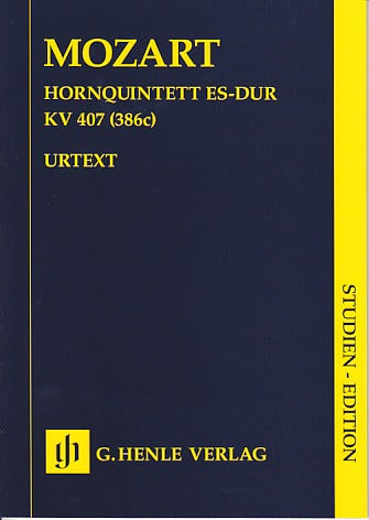 Mozart, Quintet KV 407(386c) (Hn,Str) (Henle)