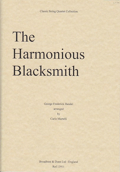 Handel, Harmonious Blacksmith [HWV 430] (Broadbent & Dunn)