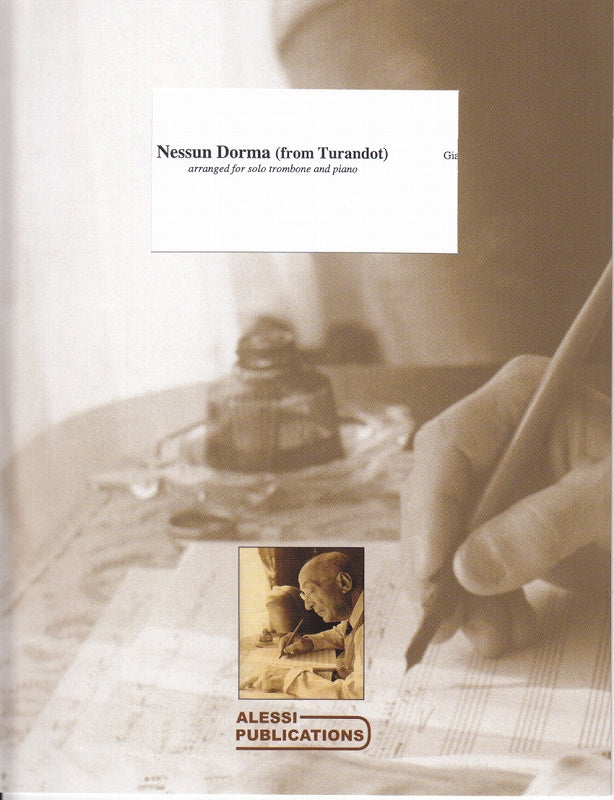 Puccini, Nessun dorma ('Turandot') (Alessi Publications)
