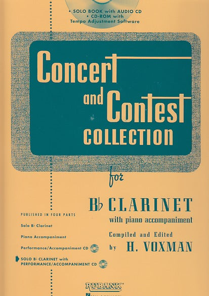 Concert & Contest Collection BbCl (+CD) (Rubank)