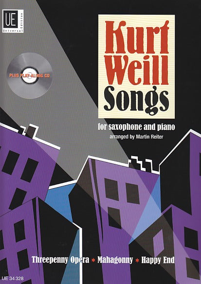 Weill, Kurt Weill Songs (+CD)(Sax,Pf) (Universal)