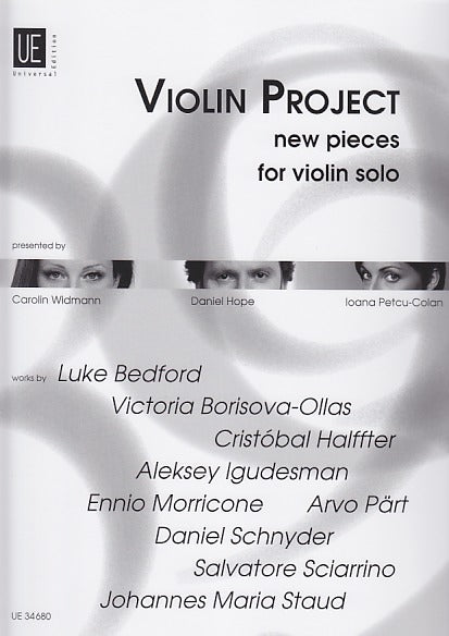 Violin Project new pieces f. violin solo (Universal)