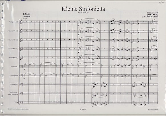 Janacek, Kleine Sinfonietta (Crescendo Brass)