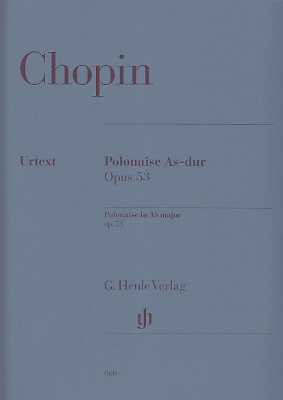 Chopin, Polonaise op. 53 'Heroique' (Henle)