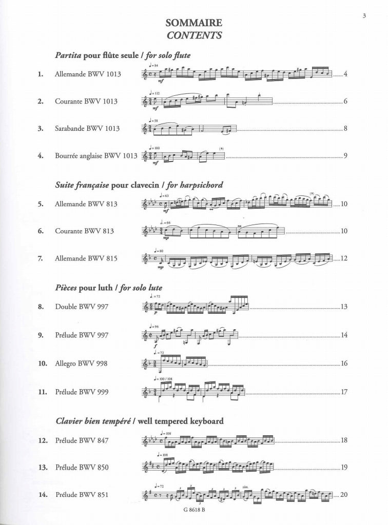 Heau, 30 Etudes d'apres Bach, vol. 1 (Billaudot)