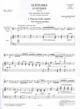 Koechlin, 15 Etudes op. 188 (ver. orig.) (Billaudot)