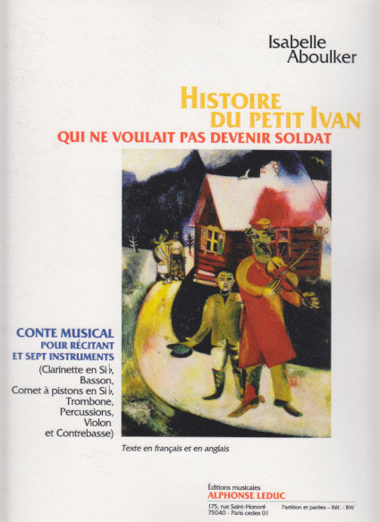 Aboulker, Histoire petit Ivan [F/E] (Leduc)