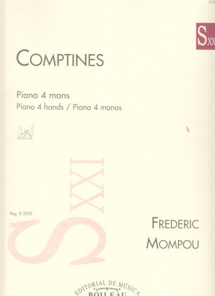 Mompou, Comptines (Boileau)