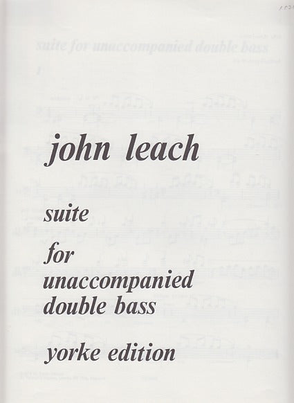 Leach, Suite (Yorke Edition)