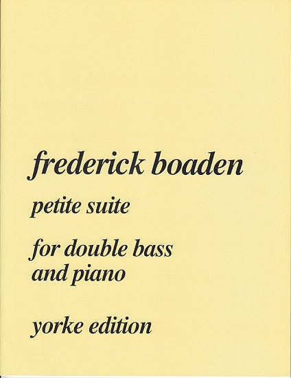 Boaden, Petit Suite (CB,Pf) (Yorke Edition)
