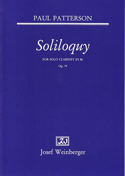 Patterson, Soliloquy op. 79 (Cl Solo) (Weinberger)