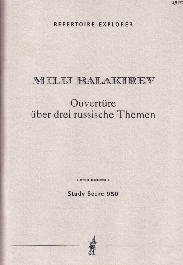Balakirev, Ouverture uber russ. Themen (Hoflich)