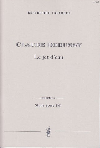 Debussy, Jet d'eau (Hoflich)
