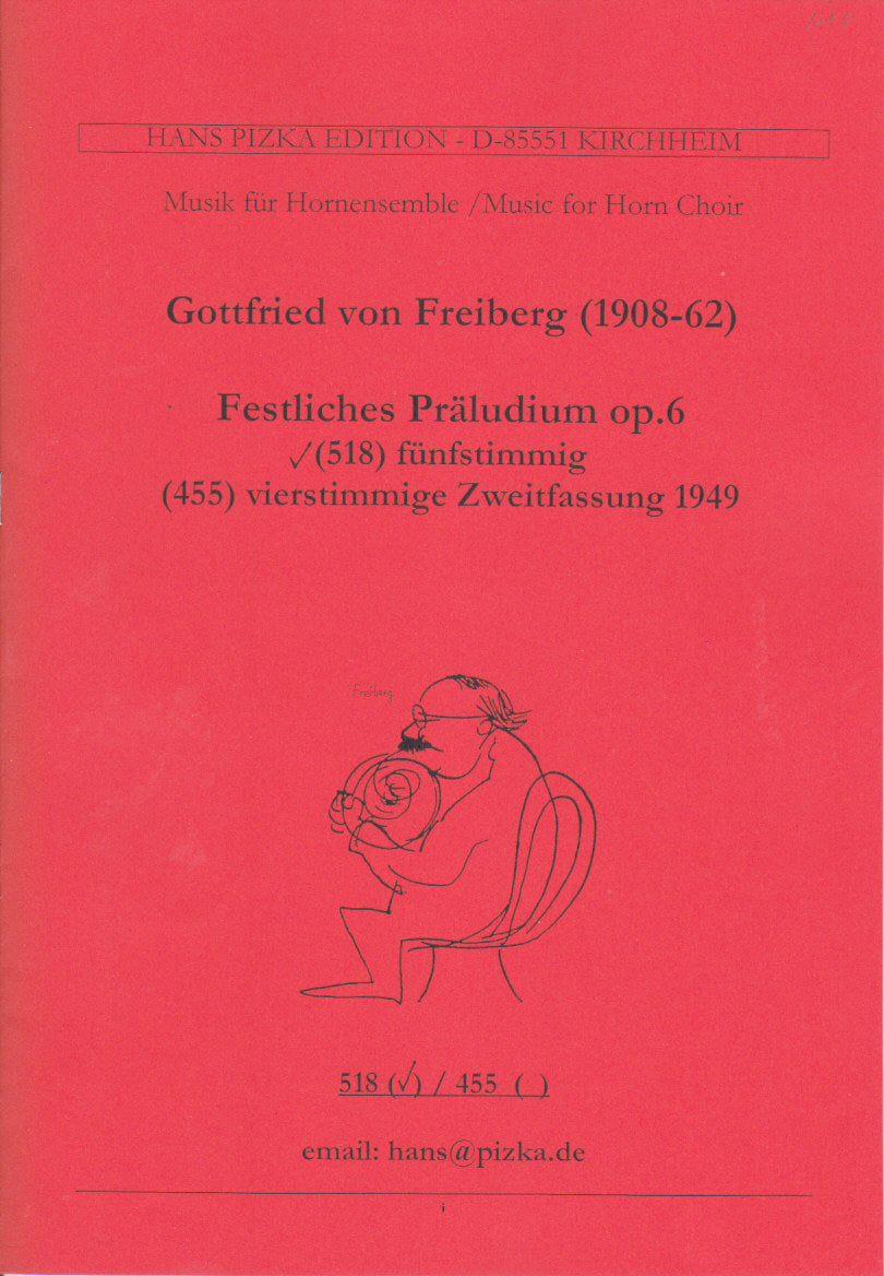 Freiberg, Festliches Praludium (5Hn) (Pizka)