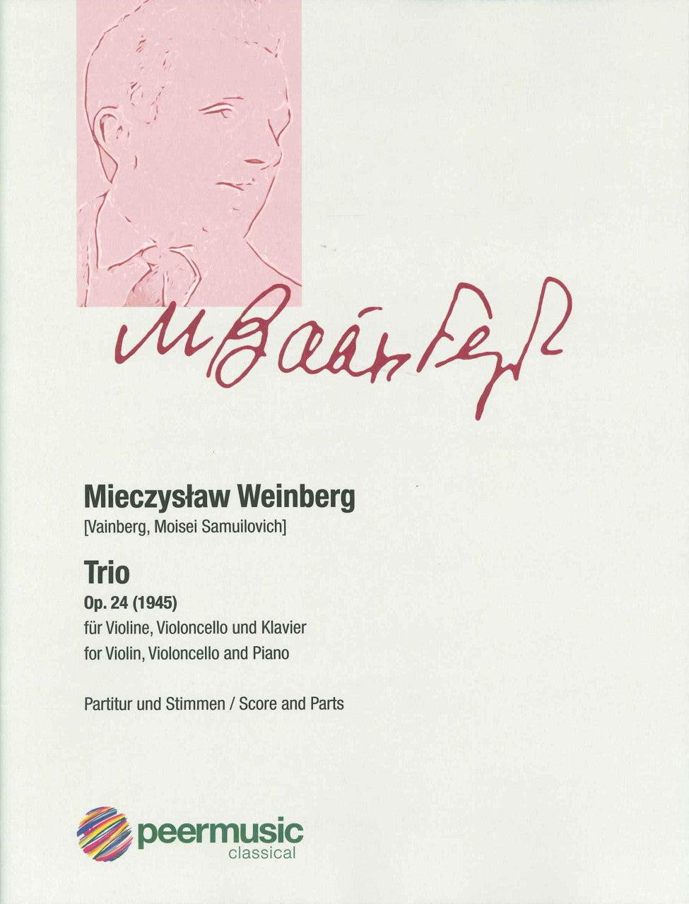 Weinberg, Trio op. 24 (1945) (Peermusic)