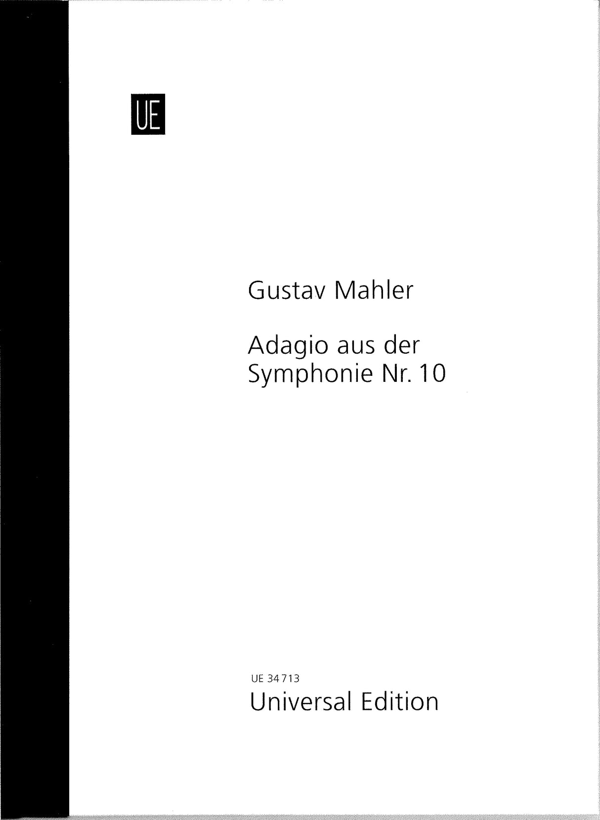 Mahler, Symphonie Nr. 1 Full Score HARD (Universal)