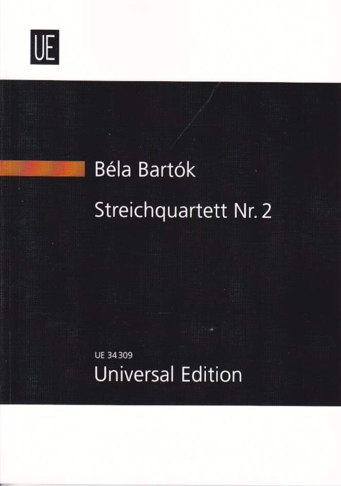 Bartok, String Quartet No. 2 op. 17 (Universal)